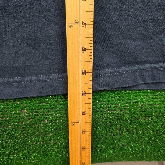 St Louis Blues Tshirt Mens 2XL Blue Reebok Winter Classic 2017 Pullover NHL - Picture 5 of 7